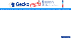Desktop Screenshot of gecko-properties.com